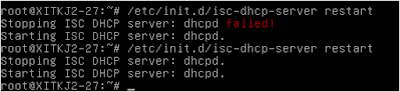Konfigurasi DHCP Server Pada Linux Debian CLI