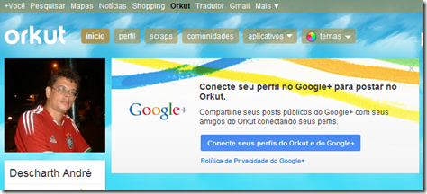 integrar G  no Orkut
