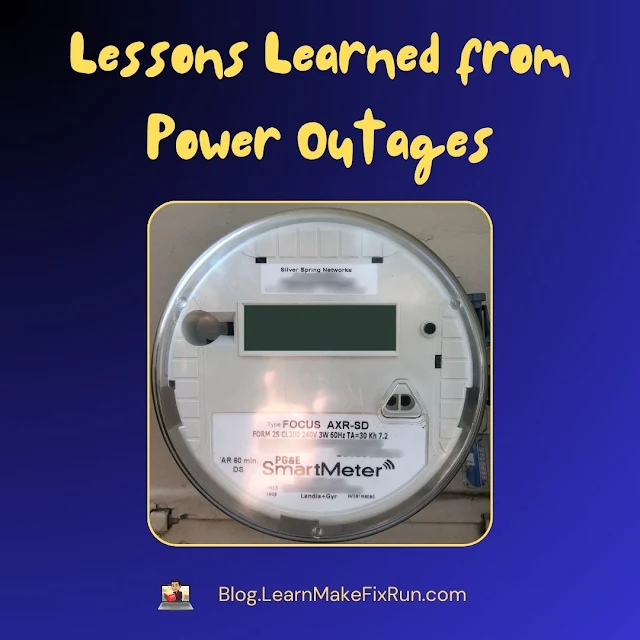 Picture of Smart Meter with no power