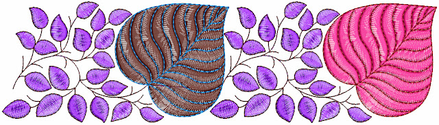 3mm sequins steek Kant Border