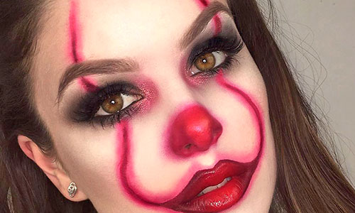 Detalles grandes para maquillajes fáciles de Halloween