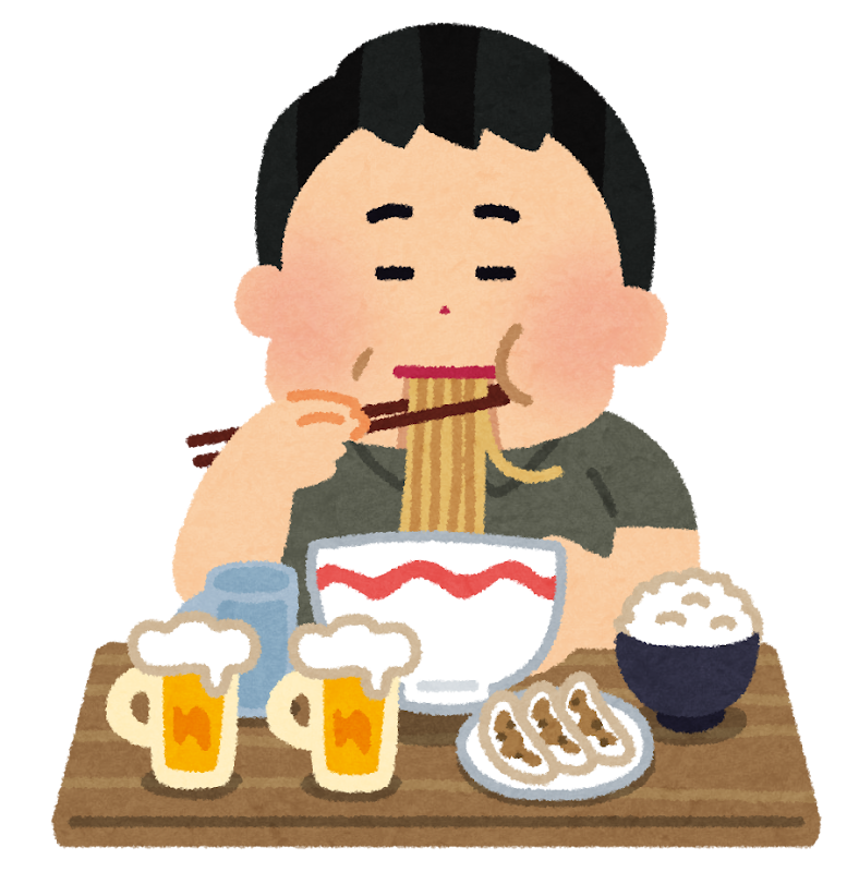 食べ過ぎの人のイラスト 男性 かわいいフリー素材集 いらすとや