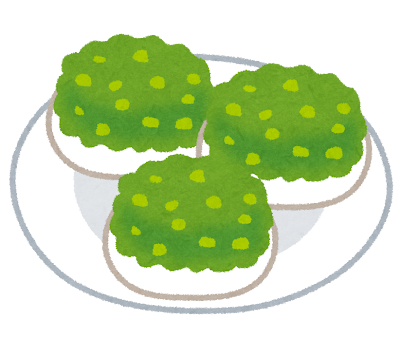 ずんだ餅のイラスト