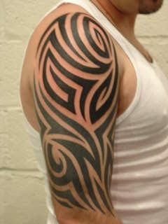 Tribal Sleeve Tattoo