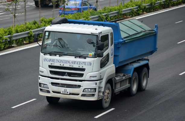 dump truck Mitsubishi Fuso Super Great FV51SJ