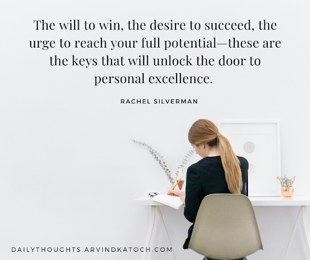 Daily Thought, Meaning, Desire, Succeed,