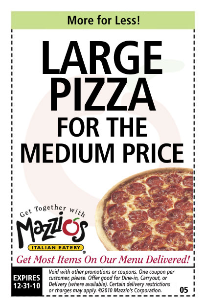 free coupons online. Free Pizza Coupons, discounts,