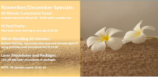 Skin Care Specials for a Beautiful Holiday Season