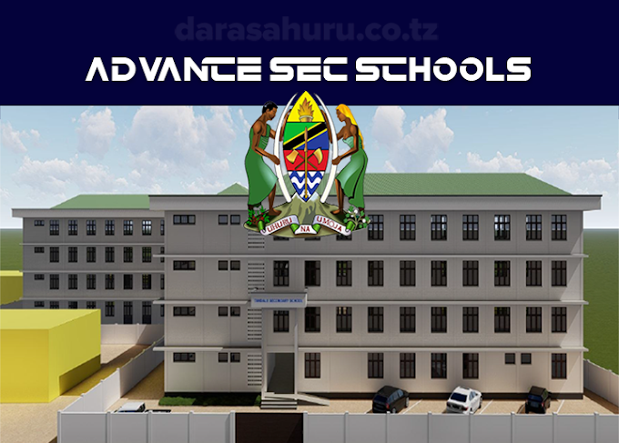 Government Secondary Schools For Advanced Level in Tanzania
