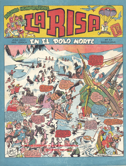 La Risa nº41 (2º época). Editorial Marco, 1952