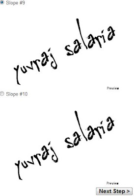 create your name signature