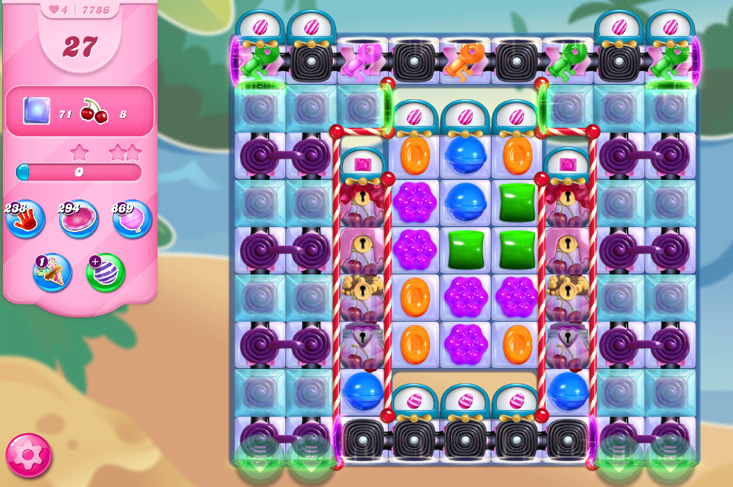 Candy Crush Saga level 7786