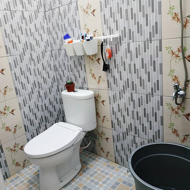 Desain Kamar Mandi Sederhana  Ukuran  2x2 Dinding Tanpa 