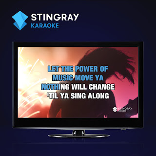 stingray karaoke sample screen