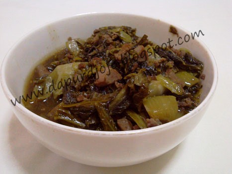 Chinese Food Week NCC: Cah Sayur Asin by Yeanette W