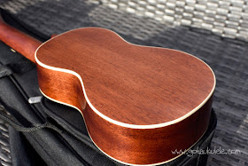 Sigma SUM-2S Soprano Ukulele back