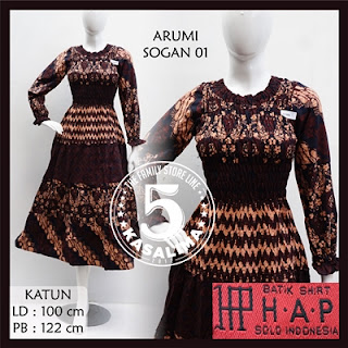 Daster-Batik-Modern-Batik-Hap-Daster-Arumi-Sogan-01-Kasa-lima-Solo