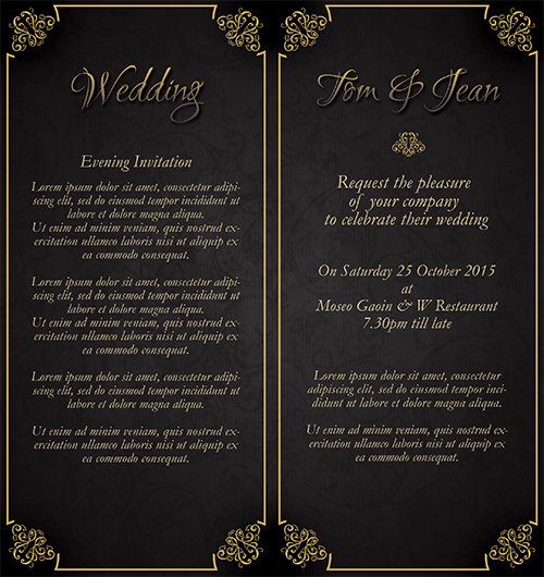 How To Make Simple And Elegant Wedding Invitations In Photoshop