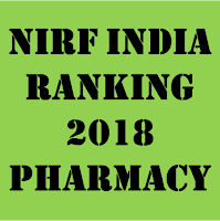NIRF India Ranking 2018 – Pharmacy