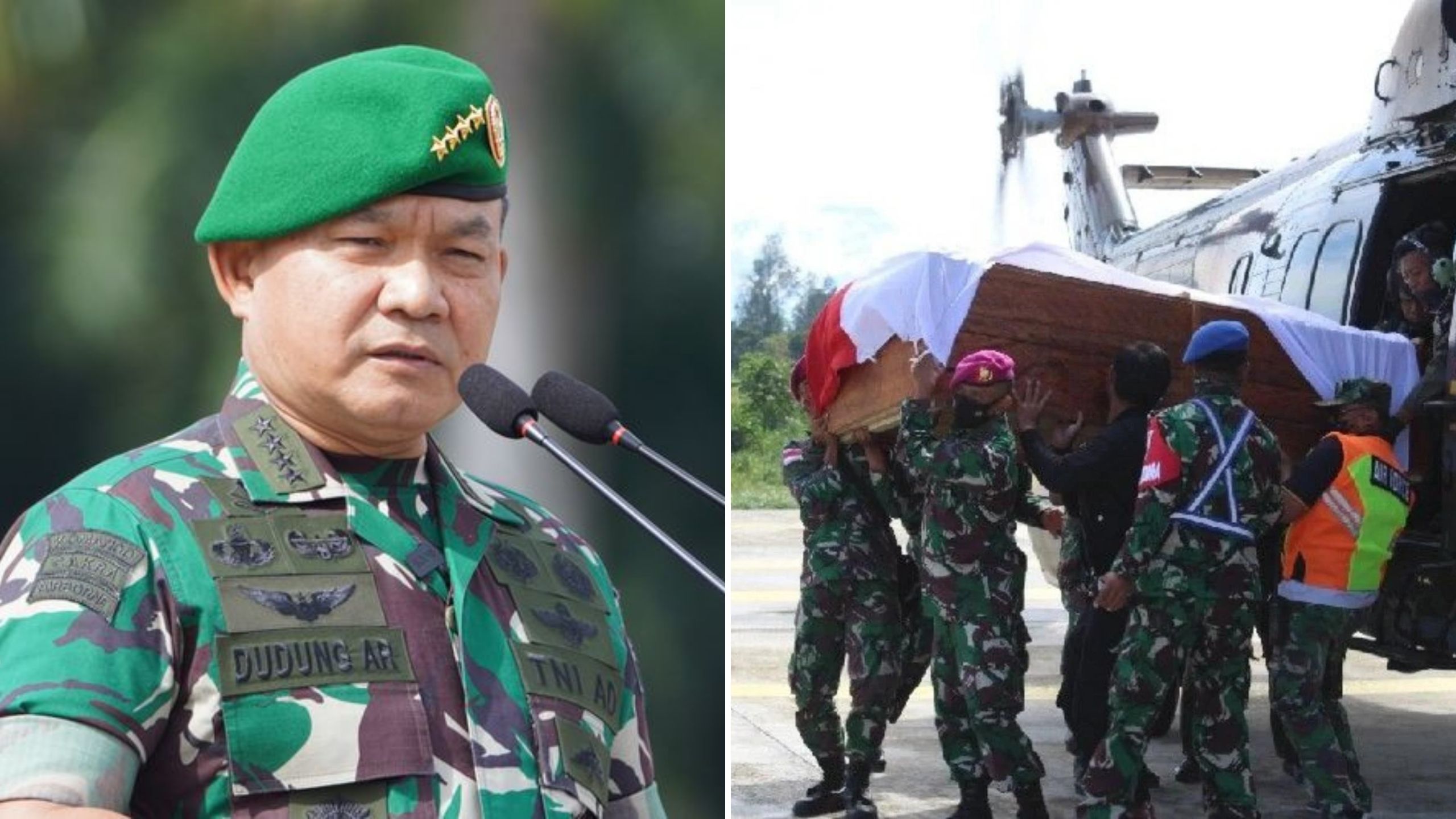 Prajurit Marinir Kembali Jadi Korban KKB, Respons Dudung Masih Sama: Itu Wewenang Panglima TNI