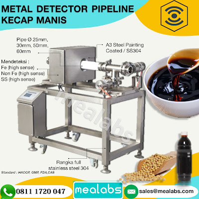 Metal Detector Pipeline Kecap Manis