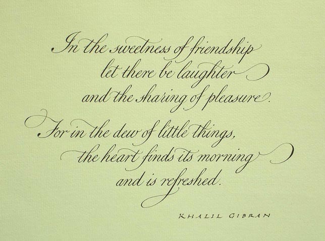 Khalil Gibran Quotes On Friendship. QuotesGram