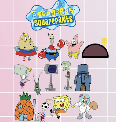 spongebob characters Svg