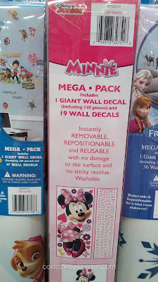 Roommates Mega Pack Peel And Stick Wall Decals – The classic Disney Minnie Mouse