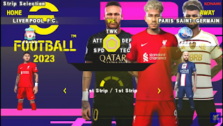 Download eFootball 2023 PES English Version PPSSPP Android Best Graphics HD New Kits And Transfer