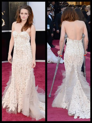 kristen stewart white dress oscars