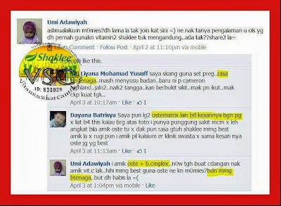 Testimoni Set Hamil Shaklee, Set Kehamilan , Vitamin untuk Hamil 