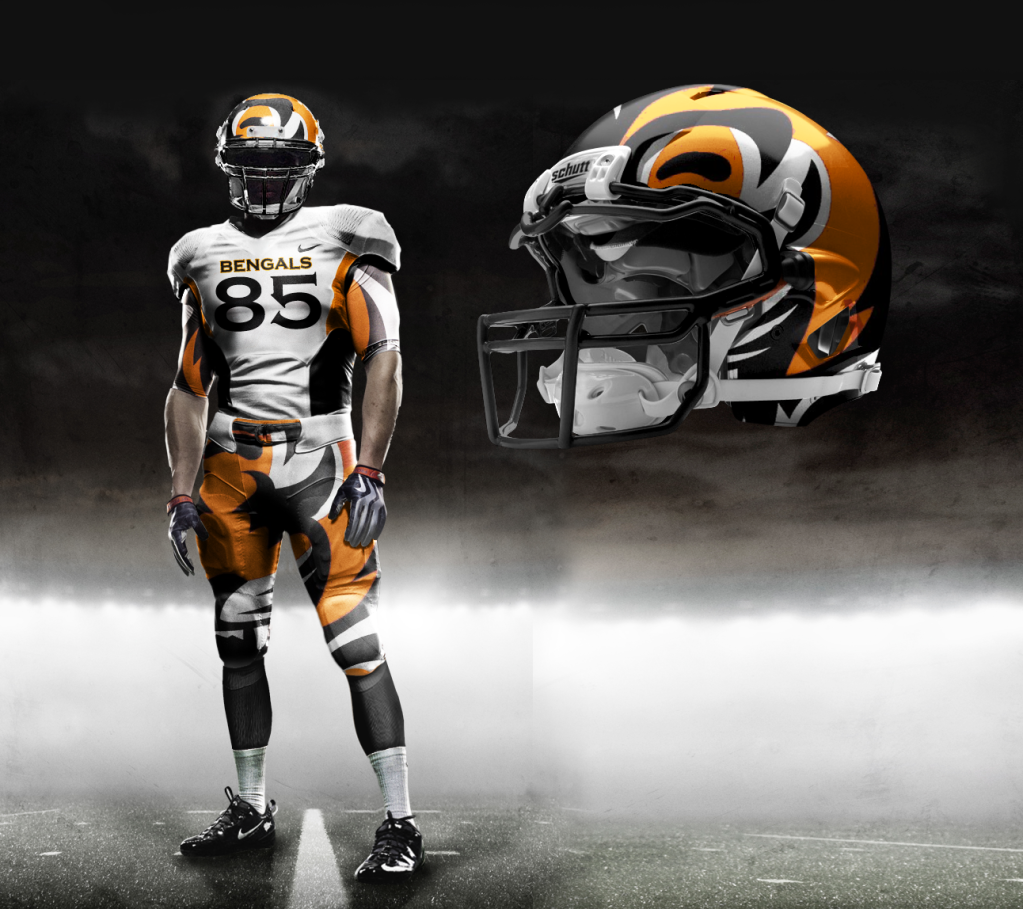 Are these the Bengals new jersey's? Lets pray to Paul Brown that they ...