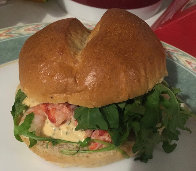 Lobster & Prawn Thermidor Sandwich