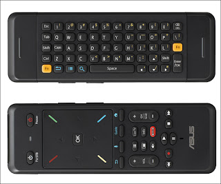 ASUS Qube Remote Control and Keyboard