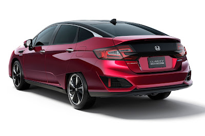  2017 Honda Clarity left side back view