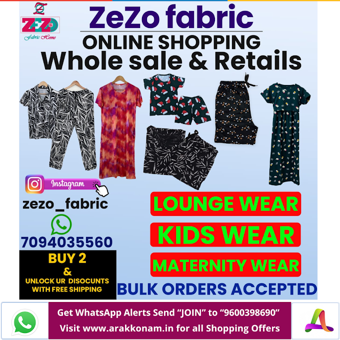Online Shopping | Kids Wear | Maternity Wear @ ZeZo Fabric