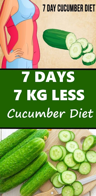 Cucumber Diet 7 days. 7 kg Less Unbelievable!!!