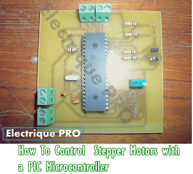 How To Control  Stepper Motors with a PIC Microcontroller