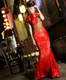 Foto Model Baju Pengantin Cina