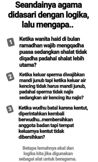 Jika Ibadah Tidak Memerlukan Dalil, Lalu Untuk Apa Diutus Nabi ?