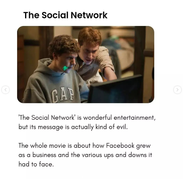 The Social Network: