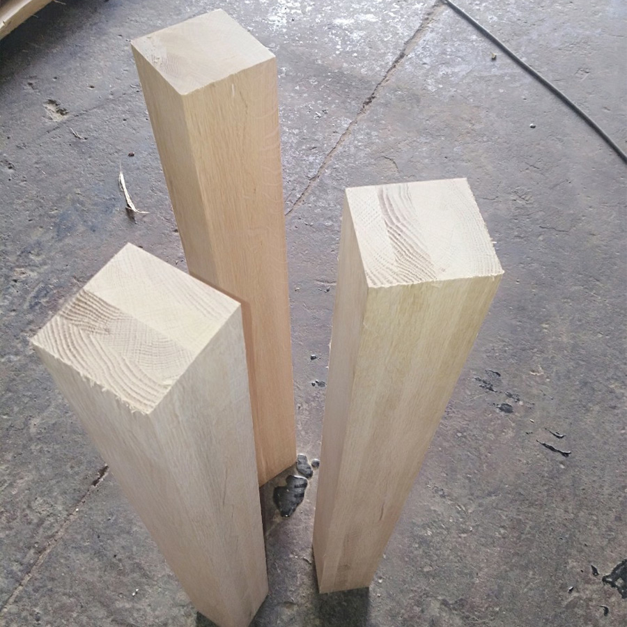 Chi tiết chân gỗ 2 Oak Wood