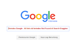 Deindex Google