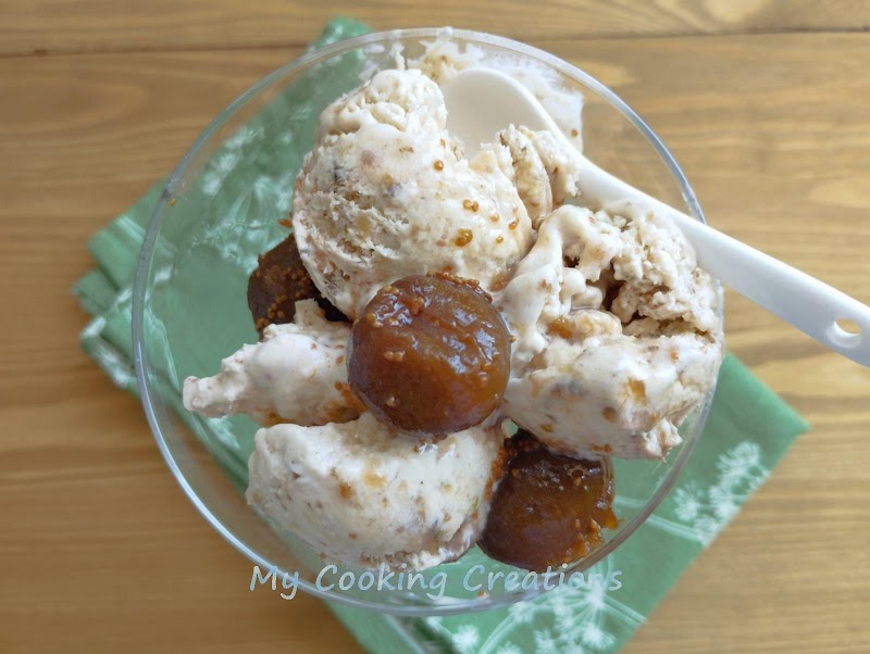 Домашен сладолед от смокини * Gelato ai fichi senza gelateria
