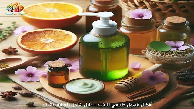 أفضل غسول طبيعي للبشرة