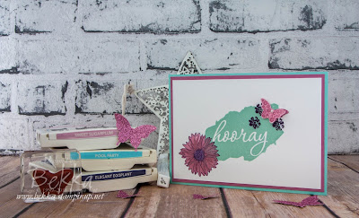 Congratulations Card featuring Free Products from Stampin' Up! UK Get yours here