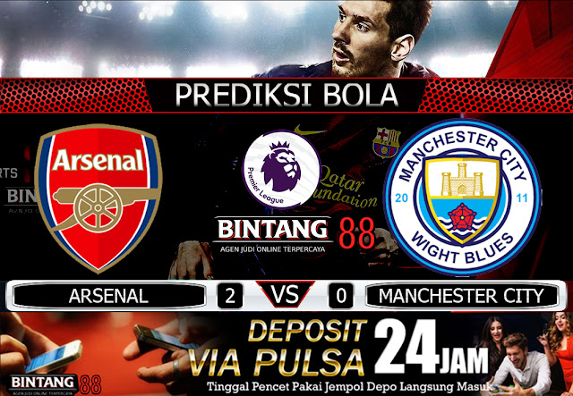 PREDIKSI BOLA ARSENAL VS MANCHESTER CITY 15 DESEMBER 2019