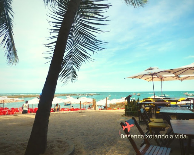 Vista do restaurante Garcia D´avila| Restaurante na Praia do Forte