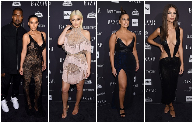 Kim Kardashian, Pamela Anderson, Maria Sharapova and many others at the party Carine Roitfeld