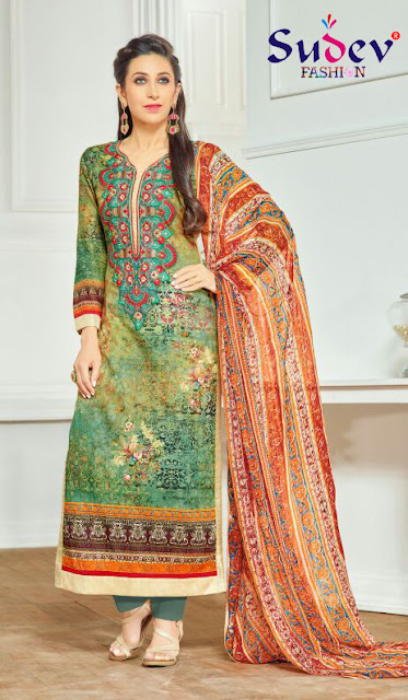 Buy Fancy Long Straight Salwar Suit